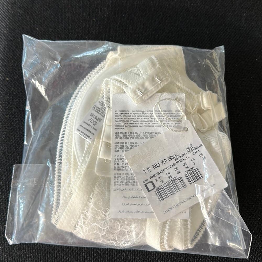 La Perla Laced White Bra